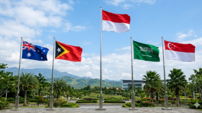 Kunjungan turis RI ke empat negara ini naik